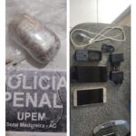 Ação eficaz da polícia penal impede entrada de drogas e celulares em presídio de Sena Madureira