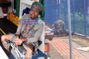 Catador de latinhas é flagrado comendo cachorro após animal morrer atropelado em Rio Branco