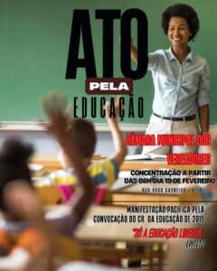 Cadastro reserva do concurso municipal da educação de Rio Branco farão ato na Câmara dos Vereadores