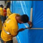 Abertos os primeiros abrigos no Parque de Exposições, em Rio Branco, para acolher famílias atingidas pelas enchentes Abertos os primeiros abrigos no Parque de Exposições, em Rio Branco, para acolher famílias atingidas pelas enchentes