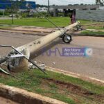 Via Verde Shopping interrompe seu funcionamento após caminhão bater contra postes e deixar região sem energia
