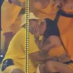 BBB24: MC Bin Laden e Giovanna se beijam durante festa