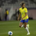 Duda Santos projeta duelo diante da Colômbia: “Será um grande jogo” Duda Santos projeta duelo diante da Colômbia: “Será um grande jogo”