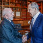 Presidente Lula recebe chanceler russo para falar de questões globais Presidente Lula recebe chanceler russo para falar de questões globais