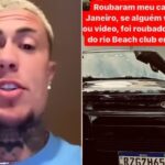 MC Daniel tem carro de R$ 700 mil roubado: “Vieram com fuzil na mão” MC Daniel tem carro de R$ 700 mil roubado: “Vieram com fuzil na mão”