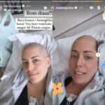 Fabiana Justus passa por transfusão de sangue após transplante de medula