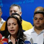 Líder da oposição venezuelana anuncia nova candidata às eleições Líder da oposição venezuelana anuncia nova candidata às eleições