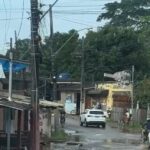 Estrada do São Francisco permite passagem de motos após redução do nível do Igarapé