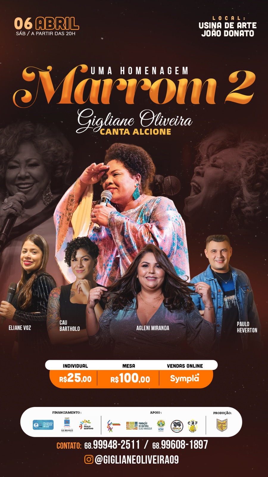 Show em homenagem à Alcione tem segunda edição marcada para abril em Rio Branco