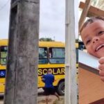 No interior, criança de 4 anos anos morre atropelada por ônibus escolar No interior, criança de 4 anos anos morre atropelada por ônibus escolar