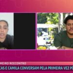 Ex-mulher surpreende Lucas Buda no Mais Você: “Esperei sua hombridade”