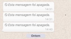 A técnica de mestre para ler mensagem apagada no WhatsApp