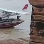 Operação de Resgate: avião que caiu em Rio do Acre é levado ao Porto de Tarauacá