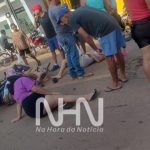 Motos colidem em avenida no interior do Acre e duas mulheres ficam feridas