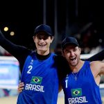 Vôlei de Praia: André e George se garantem nos Jogos de Paris