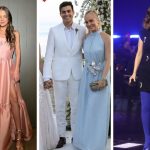 Vestido azul de Angélica como madrinha é a mais lida do mês