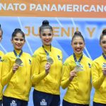 Brasil fecha Pan-Americano de Ginástica Rítmica com 12 medalhas