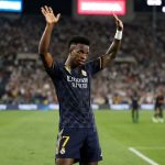 Vinicius Jr. joga a final da Champions com febre