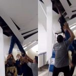 Paciente em surto é contido após entrar em forro e destruir telhado de UPA em Rio Branco Paciente em surto é contido após entrar em forro e destruir telhado de UPA em Rio Branco