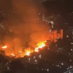 Incêndio de grandes proporções atinge comunidade de São Paulo