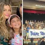 Grazi Massafera comemora formatura da filha com Cauã Reymond