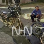 Motociclistas ficam feridos após baterem motos de frente em cruzamento de Rio Branco