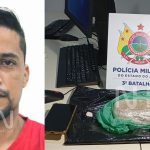 Monitorado por tornozeleira é preso com mais de 1 kg de oxidado em Rio Branco Monitorado por tornozeleira é preso com mais de 1 kg de oxidado em Rio Branco