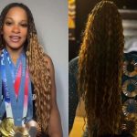 Cantando, Rebeca Andrade surge coberta de medalhas e cita 'gana para chegar mais alto' Cantando, Rebeca Andrade surge coberta de medalhas e cita 'gana para chegar mais alto'