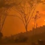 Moradores de Ribeirão Preto, no interior de SP, veem avanço do fogo e da fumaça e relatam medo