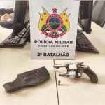 Ação Rápida: PM captura suspeito e apreende revólver na Vila Acre