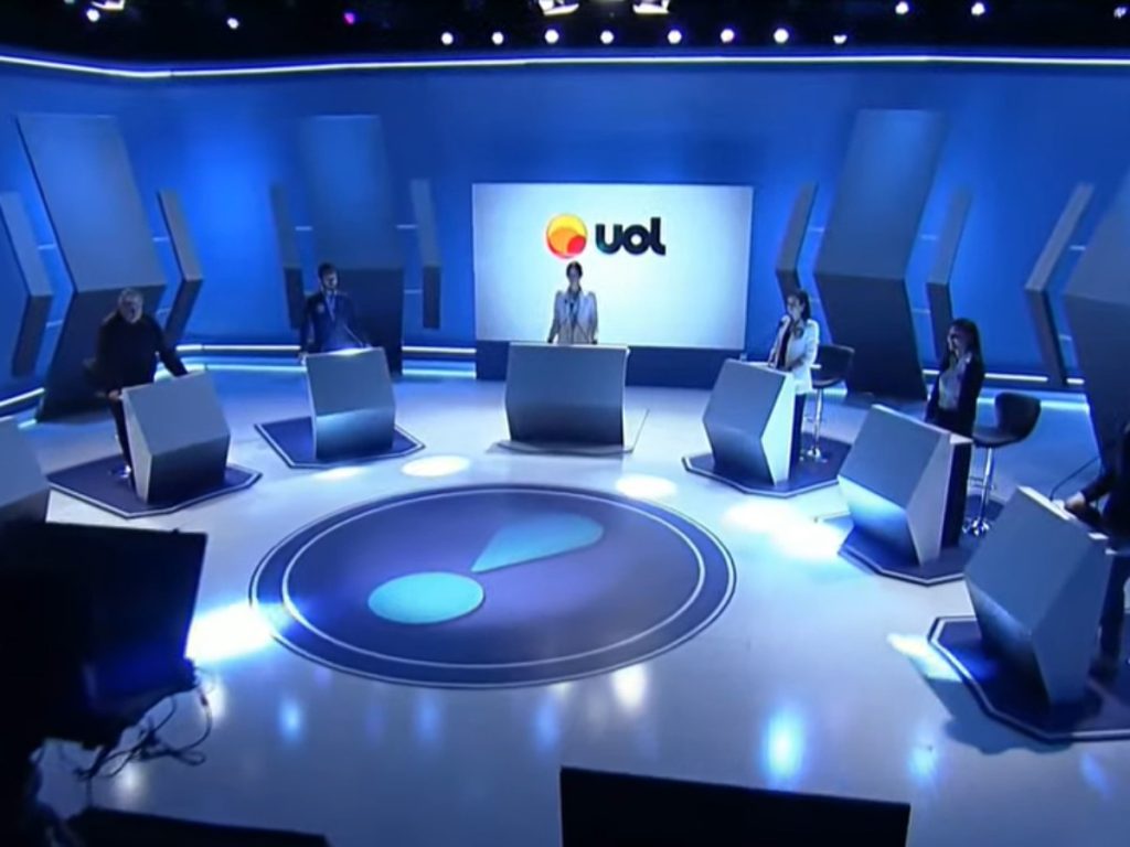 Debate em SP tem citações a cadeirada, gritaria entre candidatos e interrupções de mediadora