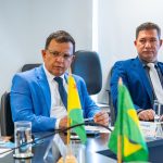 Em Brasília, Gonzaga, secretários do governo e conselheiro do TCE tratam de recursos para pavimentação de rodovias e revitalização do Igarapé São Francisco Em Brasília, Gonzaga, secretários do governo e conselheiro do TCE tratam de recursos para pavimentação de rodovias e revitalização do Igarapé São Francisco