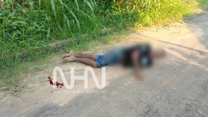 Foragido reage a abordagem policial, aponta pistola para PMs e acaba ferido com tiro de fuzil no Acre