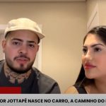 Funkeiro e astro da Netflix faz parto do filho dentro de carro: 'Quando vi, já estava saindo'