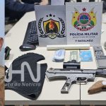 Força Tática do 1° BPM prende foragido de alta periculosidade com drogas, arma de fogo e munições em Rio Branco Força Tática do 1° BPM prende foragido de alta periculosidade com drogas, arma de fogo e munições em Rio Branco