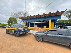 PRF apreende mais uma carga de cigarros contrabandeados em Rio Branco