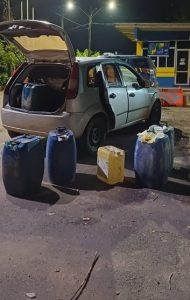 PRF apreende combustível transportado de maneira ilegal na capital