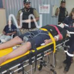 Ciclista perde controle e cai de bicicleta em ladeira no Calafate