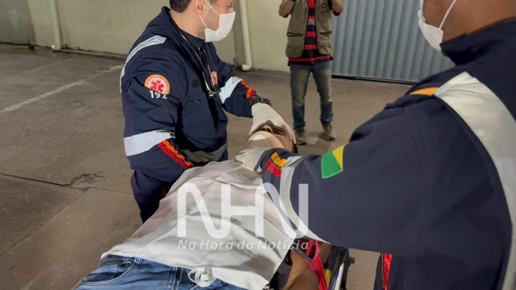 Colisão entre duas motos e dois carros deixa dois motociclistas feridos em Rio Branco