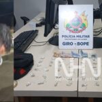 GIRO prende monitorado por tornozeleira vendendo drogas em Rio Branco