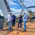 Obras de reforço garantem segurança da Passarela Joaquim Macedo Obras de reforço garantem segurança da Passarela Joaquim Macedo