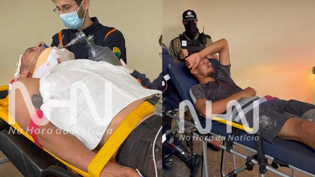 Colisão entre motos deixa motociclista entubado e em estado grave no PS de Rio Branco