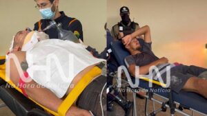 Colisão entre motos deixa motociclista entubado e em estado grave no PS de Rio Branco