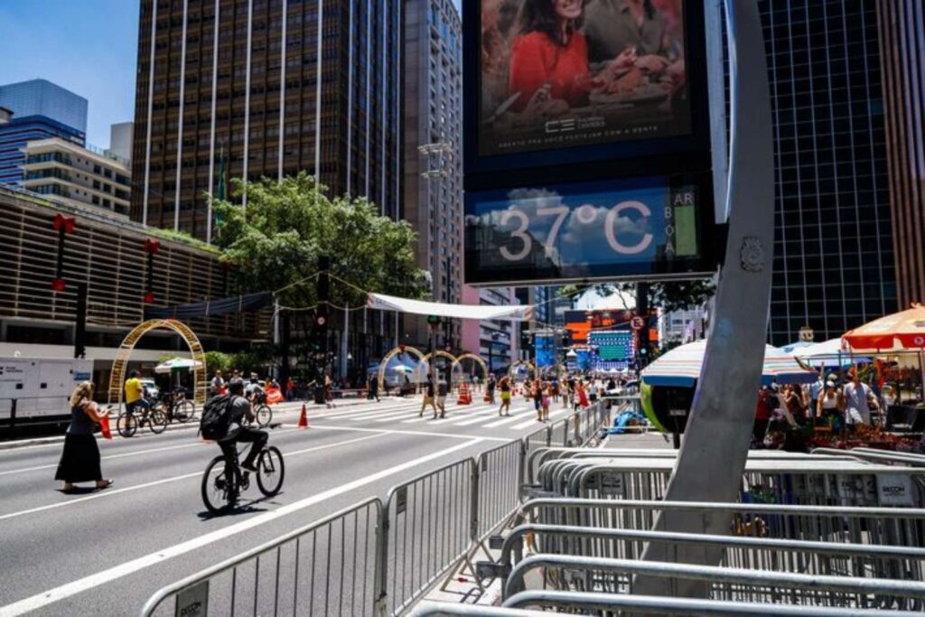 São Paulo bate mais um recorde de calor no ano, com maior temperatura de dezembro em 64 anos