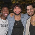 Zé Felipe reage após Nattan fazer montagem com ele e Vini Jr. juntos
