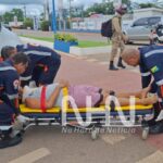 Ciclista invade preferencial em rotatória e é atropelado por veículo em Rio Branco Ciclista invade preferencial em rotatória e é atropelado por veículo em Rio Branco