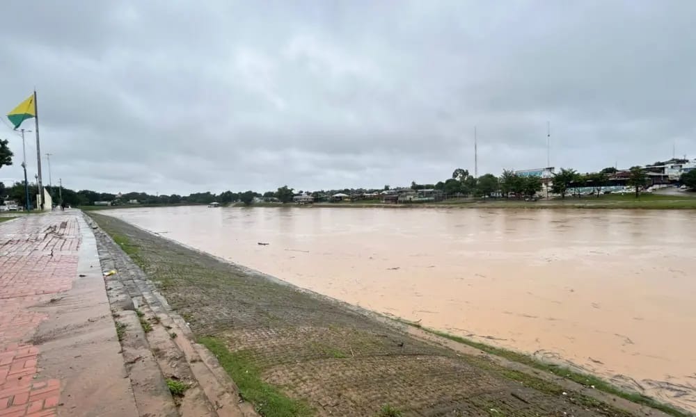 Google emite alertas automáticos de inundação para moradores de Rio Branco; Rio Acre ultrapassa transbordo