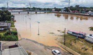 Rio Acre atinge 14,33 metros em Rio Branco e segue subindo; 1.823 pessoas são afetadas em 20 bairros