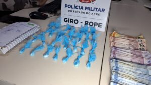 BOPE lança ‘Operação Tempestade’ em Rio Branco: 3 detidos e mais de 30 kg de drogas apreendidos