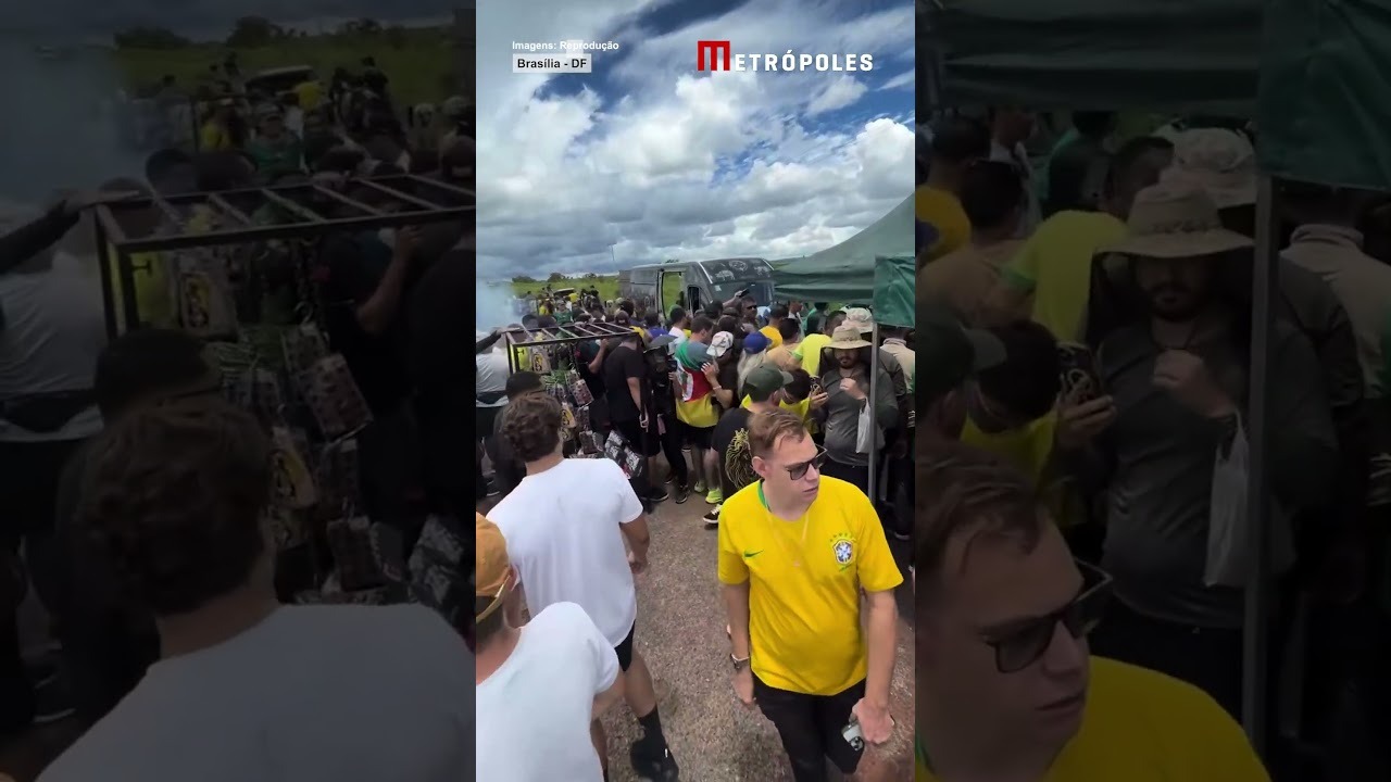 Frigorífico bolsonarista faz churrasco em caminhada de Nikolas. Veja vídeo